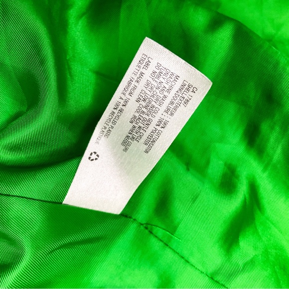 Gap Academy Blazer Green White Trim Preppy Jacket 8 - Picture 16 of 16
